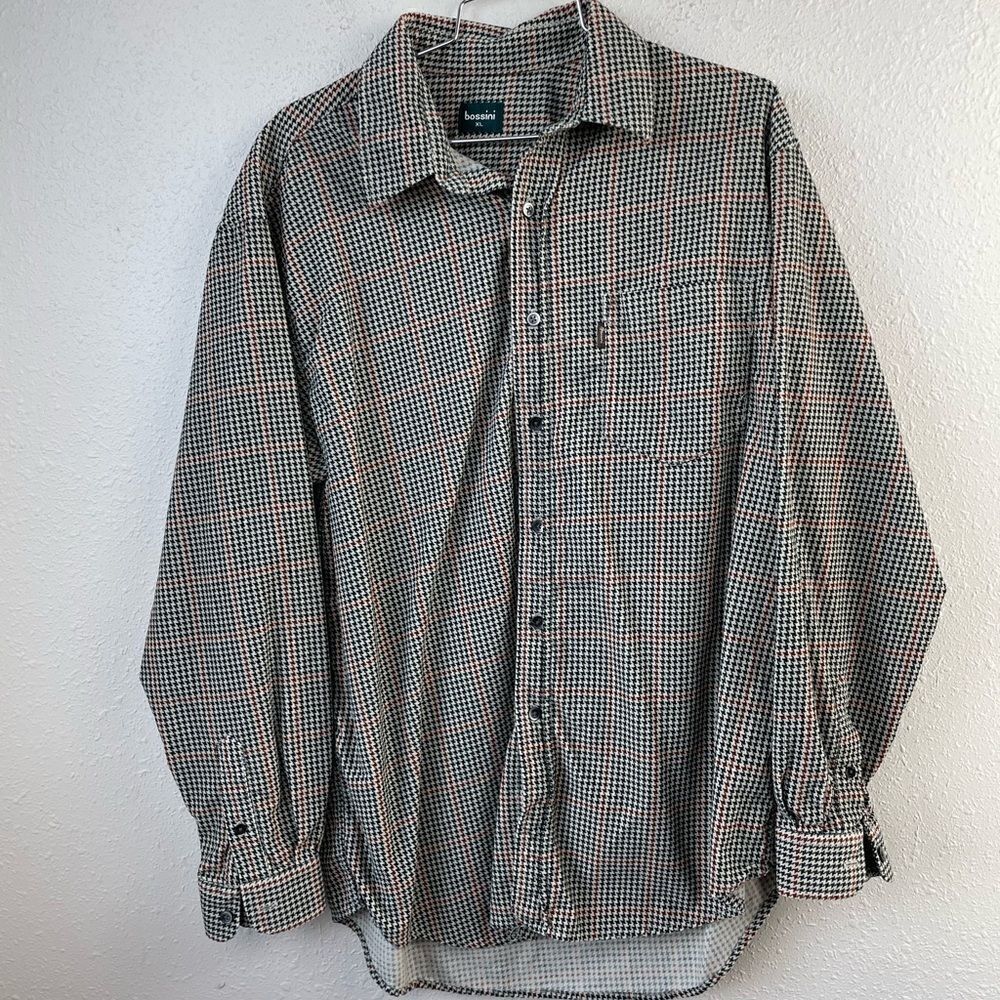 Bossini Button Down Dress Shirt Size XL EUC